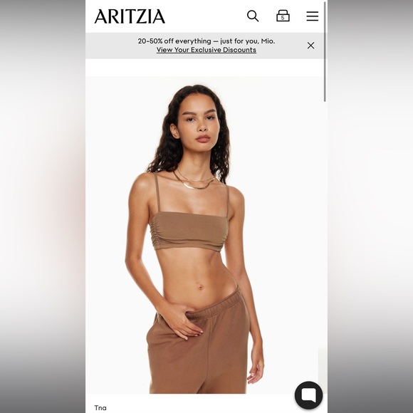 Aritzia TNA bralette - Picture 4 of 4